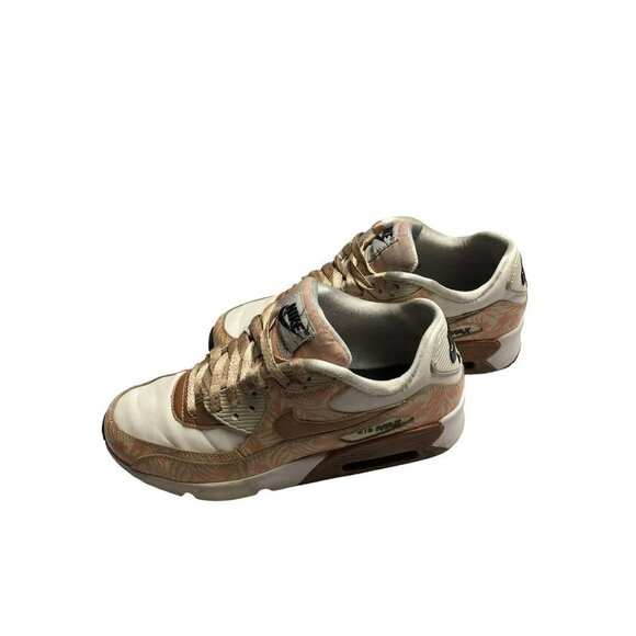 NIKE AIRMAX 90 ROSE GOLD SHOES 844616--100 SIZE‎ 6.5Y - 8 WOMEN - Picture 3 of 9